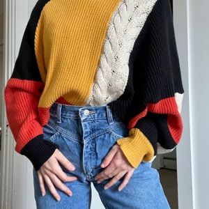 Chunky knit sweater